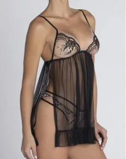 Babydoll Lise Charmel Follement Sexy (Nude Sexy) -Soutien Gorge Soldes babydoll lise charmel follement sexy nude sexy 2