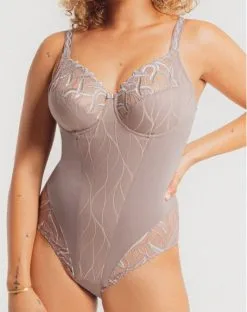 Body Emboîtant Louisa Bracq Julia (Taupe)