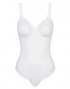 Body Triumph Modern Lace+Cotton (Blanc) -Soutien Gorge Soldes body triumph modern lacecotton blanc 2
