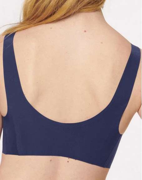 Bralette Sloggi Zero Feel (True Navy) 4 Bralette Sloggi Zero Feel (True Navy) – Image 2