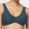 Brassière Sloggi Zero Feel Lace (Secret Lagoon) -Soutien Gorge Soldes brassiere sloggi zero feel lace secret lagoon