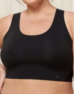 Brassière Top Triumph Flex Smart (Noir) -Soutien Gorge Soldes brassiere top triumph flex smart noir 2