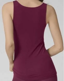 Débardeur Sloggi EVER Cosy (Bordeaux) -Soutien Gorge Soldes debardeur sloggi ever cosy bordeaux 1