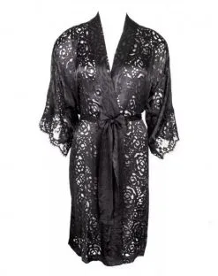 Déshabillé Lise Charmel Dressing Floral (Noir)