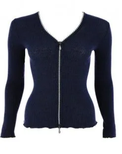 Gilet Oscalito Strass (Marine)