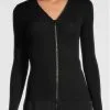 Gilet Oscalito Strass (Noir)