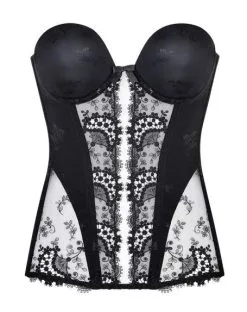 Simone Perele Guêpière Simone Pérèle Wish (Noir) -Soutien Gorge Soldes guepiere simone perele wish noir 1 2