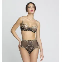 Lise Charmel Déesse En Glam Shorty Taille Haute ACH1415 Or Glamour -Soutien Gorge Soldes lise charmel deesse en glam shorty taille haute ach1415 or glamour 1 3