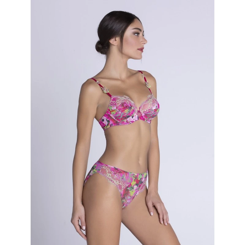 Lise Charmel Envolée De Fleurs Fuchsia Slip Fantaisie ACH0283 7 Lise Charmel Envolée De Fleurs Fuchsia Slip Fantaisie ACH0283 – Image 5