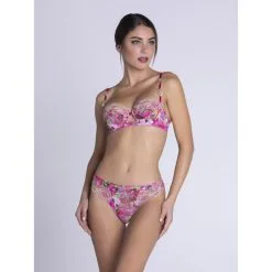 Lise Charmel Envolée De Fleurs Fuchsia String ACH0083 10 Lise Charmel Envolée De Fleurs Fuchsia String ACH0083 -Soutien Gorge Soldes lise charmel envolee de fleurs fuchsia string ach0083 3
