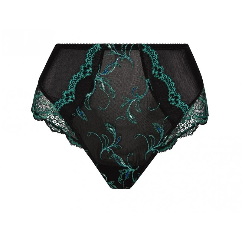 Lise Charmel Secrete Emeraude Slip Taille Haut BCH0330 Vert 4 Lise Charmel Secrete Emeraude Slip Taille Haut BCH0330 Vert – Image 2