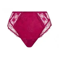 Lise Charmel Sublime En Dentelle Slip Haut ACH0313 Fuchsia -Soutien Gorge Soldes lise charmel sublime en dentelle slip haut ach0313 fuchsia 1 3