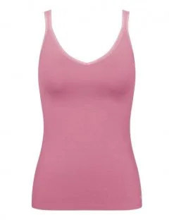 Lot De 2 Débardeurs Bretelles Spaghettis Sloggi GO Coton Bio (Grey Comb) -Soutien Gorge Soldes lot de 2 debardeurs bretelles spaghettis sloggi go coton bio grey comb 2