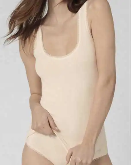 Lot De 2 Débardeurs Sloggi GO (Coton Bio) Poudré 4 Lot De 2 Débardeurs Sloggi GO (Coton Bio) Poudré – Image 2