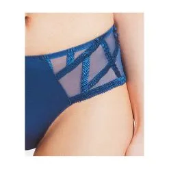 LOUISA BRACQ SERIE BLEU COBALT SHORTY 471-40 -Soutien Gorge Soldes louisa bracq serie bleu cobalt shorty 471 40 2