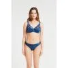 LOUISA BRACQ SERIE BLEU COBALT SLIP 471-30 -Soutien Gorge Soldes louisa bracq serie bleu cobalt slip 471 30