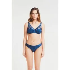 LOUISA BRACQ SERIE BLEU COBALT SLIP 471-30