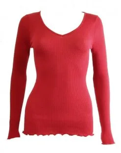 Maillot De Corps Col V Oscalito 3486 (Rouge)