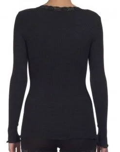 Maillot De Corps Manches Longues Oscalito 3416 (Noir) -Soutien Gorge Soldes maillot de corps manches longues oscalito 3416 noir 1