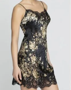 Nuisette Charme Lise Charmel Déesse En Glam (Or Glamour) -Soutien Gorge Soldes nuisette charme lise charmel deesse en glam or glamour 2