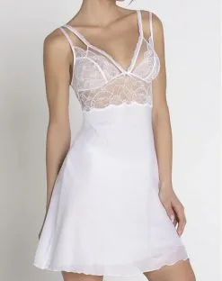 Nuisette Charme Lise Charmel Féérie Couture (Blanc) -Soutien Gorge Soldes nuisette charme lise charmel feerie couture blanc 3