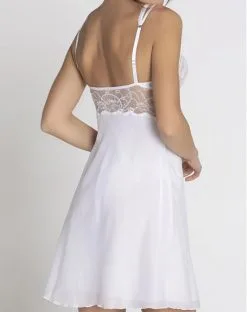 Nuisette Charme Lise Charmel Féérie Couture (Blanc) -Soutien Gorge Soldes nuisette charme lise charmel feerie couture blanc 4