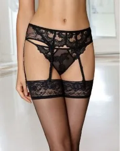 Porte-jarretelles Lise Charmel Dressing Floral (Noir)