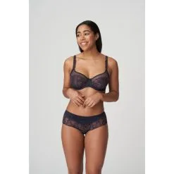 PRIMA DONNA PrimaDonna Hyde Park Velvet Blue Shorty 0663201 -Soutien Gorge Soldes primadonna hyde park velvet blue shorty 0663201 2