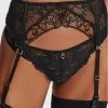 Serre-taille Aubade Night Bird (Black Queen) -Soutien Gorge Soldes serre taille aubade night bird black queen