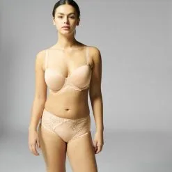 Simone Perele Caresse Peau Rosée Culotte Taille Haute 12A770 -Soutien Gorge Soldes simone perele caresse peau rosee culotte taille haute 12a770 2