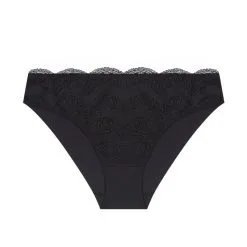 SIMONE PERELE KARMA NOIR SLIP 12V720 -Soutien Gorge Soldes simone perele karma noir slip 12v720 2