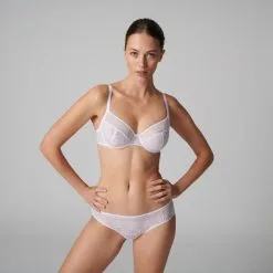 Simone Perele Opaline Blanc Shorty 1B2630.011 -Soutien Gorge Soldes simone perele opaline blanc shorty 1b2630011 2