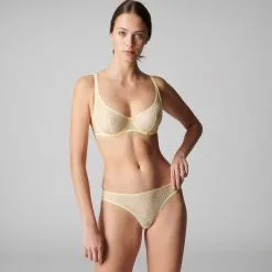 Simone Perele Opaline Jaune Yuzu Slip 1B2720.256 -Soutien Gorge Soldes simone perele opaline jaune yuzu slip 1b2720256 4