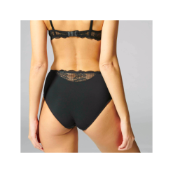 Simone Perele Reve Noir Culotte Haute 12Z770 -Soutien Gorge Soldes simone perele reve culotte haute 12z770 noir 1 2