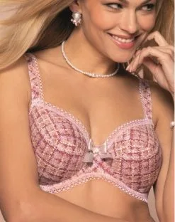Soutien-gorge Armatures Bien-être Antigel Un Amour De Tweed (Rose Amour)