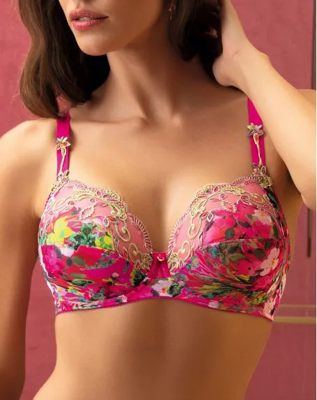 Soutien-gorge Armatures Bien-être Lise Charmel Envolée De Fleurs (Envolée Fuschia) 3 Soutien-gorge Armatures Bien-être Lise Charmel Envolée De Fleurs (Envolée Fuschia)