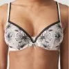 Soutien-gorge Armatures Décolleté Plongeant Marie Jo Noorah (Black&Blush) -Soutien Gorge Soldes soutien gorge armatures decollete plongeant marie jo noorah blackblush