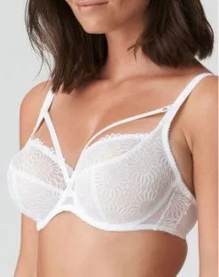 Soutien-gorge Balconnet Coupe Tulipe Prima Donna Sophora (Blanc) -Soutien Gorge Soldes soutien gorge balconnet coupe tulipe prima donna sophora blanc 2