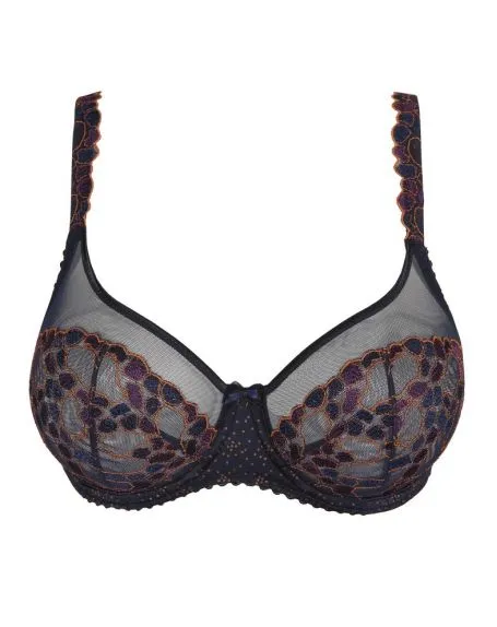 Soutien-gorge Balconnet Coupe Verticale Prima Donna Hyde Park (Velvet Blue) 6 Soutien-gorge Balconnet Coupe Verticale Prima Donna Hyde Park (Velvet Blue) – Image 4