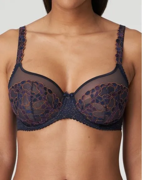 Soutien-gorge Balconnet Coupe Verticale Prima Donna Hyde Park (Velvet Blue) 3 Soutien-gorge Balconnet Coupe Verticale Prima Donna Hyde Park (Velvet Blue)