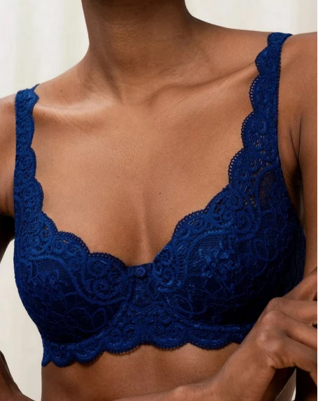 Soutien-gorge Balconnet Triumph Amourette 300 (Deep Water) 4 Soutien-gorge Balconnet Triumph Amourette 300 (Deep Water) – Image 2