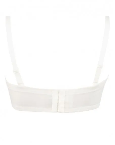 Soutien-gorge Bandeau Bonnets Confort Bretelles Amovibles Lise Charmel Imagine La Beauté (Ecru Nacre) 4 Soutien-gorge Bandeau Bonnets Confort Bretelles Amovibles Lise Charmel Imagine La Beauté (Ecru Nacre) – Image 2