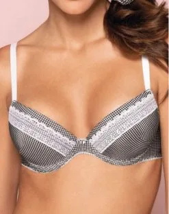 Soutien-gorge Coque Antigel Vichy Citadine (Vichy Noir)