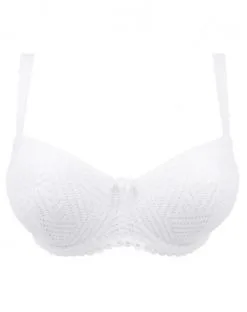 Soutien-gorge Coque Bonnets Profonds Antigel Tressage Graphic (Tressage Blanc) -Soutien Gorge Soldes soutien gorge coque bonnets profonds antigel tressage graphic tressage blanc 2