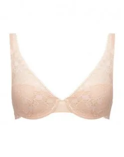Soutien-gorge Coque Chantelle Day To Night (Beige Doré) -Soutien Gorge Soldes soutien gorge coque chantelle day to night beige dore 2