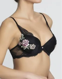 Soutien-gorge Coque Lise Charmel Désir De Roses (Rose Ebène) -Soutien Gorge Soldes soutien gorge coque lise charmel desir de roses rose ebene 2
