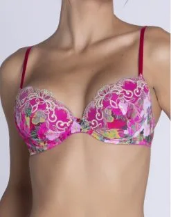 Soutien-gorge Coque Lise Charmel Envolée De Fleurs (Envolée Fuschia) -Soutien Gorge Soldes soutien gorge coque lise charmel envolee de fleurs envolee fuschia 2
