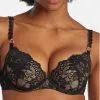 Soutien-gorge Coque Plunge Aubade Night Bird (Black Queen) 1 Soutien-gorge Coque Plunge Aubade Night Bird (Black Queen) -Soutien Gorge Soldes soutien gorge coque plunge aubade night bird black queen