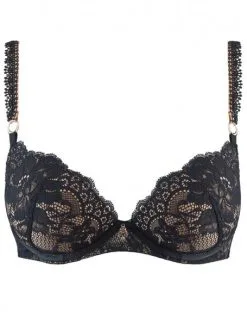 Soutien-gorge Coque Plunge Aubade Night Bird (Black Queen) -Soutien Gorge Soldes soutien gorge coque plunge aubade night bird black queen 3