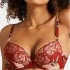 Soutien-gorge Coque Plunge Aubade Sweet Folk (Sienna) -Soutien Gorge Soldes soutien gorge coque plunge aubade sweet folk sienna